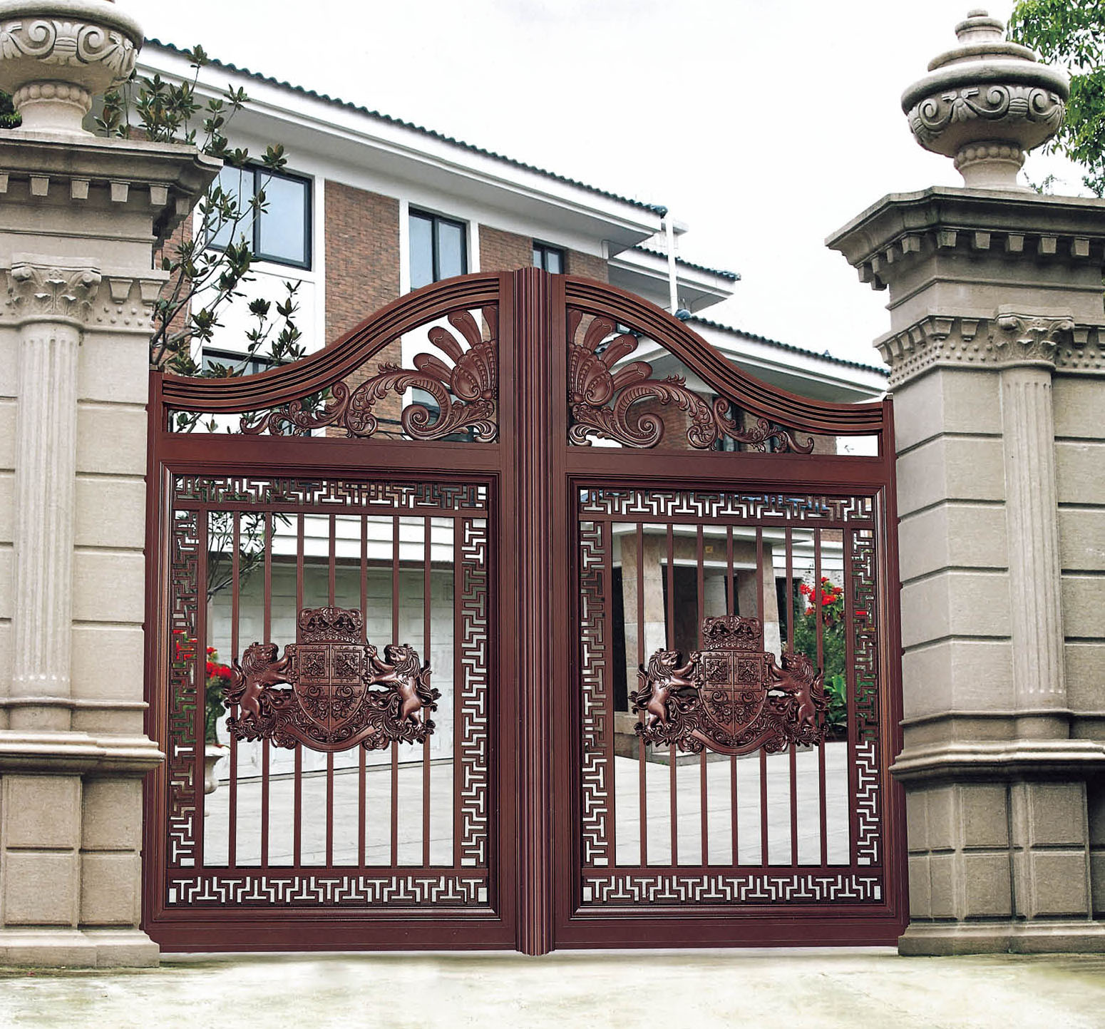 鋁藝大門(mén),別墅大門(mén)
